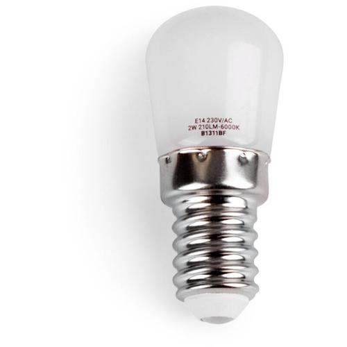 E14 LED Lampe 2W - platzsparend - Kaltweiß