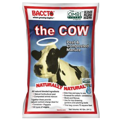 Baccto Wholly Cow Horticulture Organic Peat & Comp...