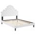 Gwyneth Tufted Performance Velvet Twin Platform Bed