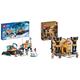 LEGO 60378 City Arktis-Schneepflug mit mobilem Labor & 77013 Indiana Jones Flucht aus dem Grabmal Konstruktionsspielzeug