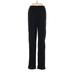 Adidas Active Pants - Mid/Reg Rise Straight Leg Boyfriend: Black Activewear - Women's Size Small