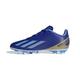 adidas ID0720 X Crazyfast Club FxG J Messi Fußballschuhe, Blau/Gold 2, 37 1/3 EU