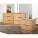 Safavieh Couture Tahani 3 Piece Dresser Set Wood in Brown | Wayfair SFV2141A-SFV2142A