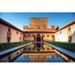 Gracie Oaks Amaresh Alhambra Palace, Spain Canvas in Brown | 20 H x 30 W x 1.25 D in | Wayfair B3003147B6D3474CB78F6C60A674BC30