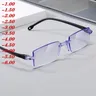 Männer Myopie Gläser Mode Frauen Männer Optische Anti Blau Licht Brillen Brillen Myopie-1 0-1 5-2 0