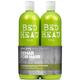 TIGI Bed Head Urban Antidotes Re-energize Daily Shampoo and Conditioner for Normal Hair 2 x 750ml