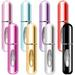 8 Pack 5ML Refillable Perfume Bottle Portable Travel Mini Fragrance Bottles Empty for Perfume 5ml Pocket Perfume Atomizer Container Scent Pump Case for Traveling Outgoing