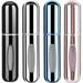 Portable Mini Refillable Perfume Atomizer Bottle Refillable Perfume Spray Atomizer Perfume Bottle Scent Pump Case for Traveling and Outgoing 5ml Multicolor Perfume Spray (4 pcs)