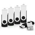 32GB Flash Drives Premium USB 2.0 Flash Drives Bulk Thumb Drives Pack 32GB USB - 5 Pack-Black