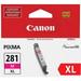 Canon CLI-281XL Original Inkjet Ink Cartridge - Magenta - 1 Each - Inkjet - 1 Each | Bundle of 10 Each