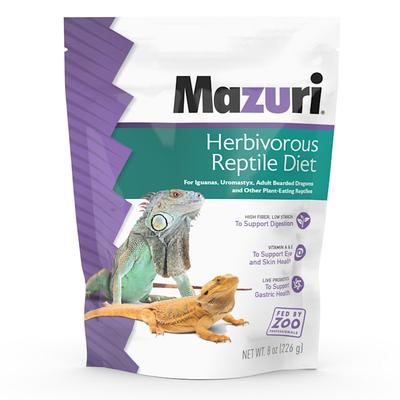 Mazuri Herbivorous Reptile Diet Food, 8 oz.