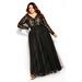 Rare Beauty Maxi Dress - black