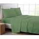 Comfort Beddings Premium Quality Double Bed Sheet Set Moss Green 600TC 100% Egyptian Cotton Double Size Bedding Set (Fitted sheet, Flat sheet, 2 Pillowcases) Deep Pocket, Soft Bed Sheets (Moss Green)