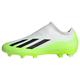 adidas X Crazyfast.3 Laceless Firm Ground Football Shoes, FTWR White/core Black/Lucid Lemon, 11.5 UK