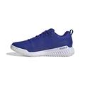 adidas Men's Court Team Bounce 2.0 Shoes Low (Non Football), Lucid Blue/Cloud White/Silver, 11 UK