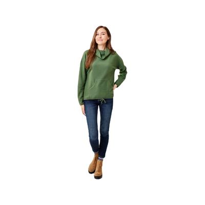 Carve Designs Rowayton Cowl Neck - Women's Cilantro Extra Small LTSW34-375-XS