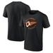 Men's Fanatics Branded Black Baltimore Orioles Hometown Pennant T-Shirt