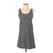 Madewell Casual Dress: Black Stripes Dresses - Women's Size 2X-Small