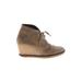 J.Crew Ankle Boots: Tan Print Shoes - Women's Size 5 - Round Toe