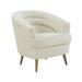 Jules Cream Velvet Accent Chair - TOV-IHS68540