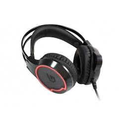Conceptronic ATHAN U1, Kabelgebunden, 20 - 20000 Hz, Gaming, 375 g, Kopfhörer, Schwarz Image