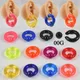 1PC 00G Big Large Size Acrylic BCR Giant Captive Bead Ring Ear Plug Expander Gauge Male Nose Septum