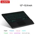 Wireless Keyboard With Touchpad Tablet For iPad iPhone Bluetooth Rechargeable 12.3-12.9 Inch Smart