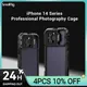 SmallRig Mobile Video Solutions for iPhone 14 Pro /14 Pro Max SmartPhone Cage for iPhone 14 Pro /14