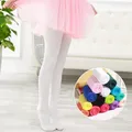 Spring/autumn candy color children tights for baby girls kids cute velvet pantyhose tights