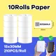 Niimbot D110 D11 Thermal Paper Direct Sticker Labels Roll Strong Adhesive Sticker Clear Printing for