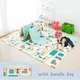 Foldable Crawling Carpet Kids Game Activity Rug Folding Blanket Educational Toys Baby Play Mat
