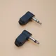 4pcs 3.5mm 2pole 3pole Audio Mono Stereo Male Jack Plug Right Angle Plugs for Phone Headset
