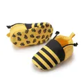 Baby Unisex Cotton Shoes Cute Animal Bee Anti-Slip Soft Bottom Baby Boy Girl Shoes First Walkers