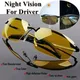 Yellow High-end Night Vision Driving Glasses Polarized UV Sunglasses PC Ultralight Driver Mirror