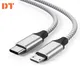 DteeDck USB C to Micro USB Cable Micro Type C Charging Cable USB-C USBC to Micro USB Data