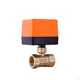 3/4" Motorized Ball Valve 220V 12V 24V 3-Wire 2 Point Control Brass Electric Ball Valve