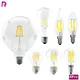 6pcs/lot LED Candle Bulb E14 C35 Vintage Lamp LED E27 A60 ST64 G95 G125 AC220V LED Globe 2W 4W 6W 8W