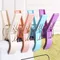 4Pcs Large Size Laundry Clothes Pins Beach Towel Clamp Plastic Color Clothes Pegs Bed Sheet Clips
