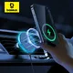 Baseus Magnetic Wireless Charger Car Phone Holder 15W Fast Charging Car Charger Holder For iPhone 15