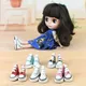 1 Pair 3.5cm Doll Shoes for Blyth Licca Jb Doll Mini Shoes for Russian Doll Sneakers Shoes for 1/6