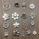 20pcs Flower Charms Antique Silver Color Sunflower Charms Jewelry DIY Daisy Charms For Bracelet