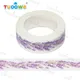 2022 NEW 1PC 15mm x 10m Lavender Wreath Watercolor Scrapbook Paper Masking Adhesive Washi Tape washi