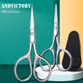 1Pcs Stainless Steel Small Makeup Grooming Scissors Eyebrows For Manicure Nail Cuticle Beard And