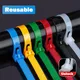 100PCS Reusable Cable Ties Self-locking Plastic Nylon Cable Tie Slipknot Cable Organizer Cable Tidy