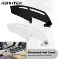 Motorcycle Driver Floorboard Rider Footboard Heel Guard For Harley Softail FL FLD Touring Road King