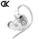 GK G1 Wired Headset In Ear Monitor Music DJ Bass Cellphones Game Earbuds Earphone With Microphone