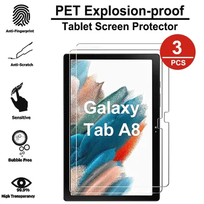 3PCS Explosion-proof Tablet Movie Screen Protector For Samsung Galaxy Tab A8 10.5 2021 SM-X200