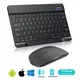 Spanish French Bluetooth Wireless Keyboard Azerty Russian Korean For iPad Mac PC Tablet Cell Phone