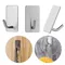 Stainless Steel Wall Hook Self Adhesive Sticky Kitchen Home Bathroom Key Bag Hanger Storage Hanging
