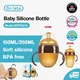 Dr.isla Baby Silicone Feeding Bottle With Handle For Baby Weaning Anti-Choking Nipple Bottle Baby